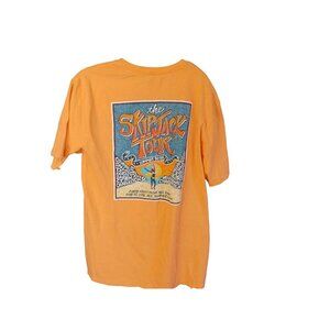 2015 T Shirt The SkipJack Tour summer  southern tide  Medium. Orange